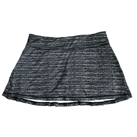 Ideology Heather Gray Skort Tier Ruffle Stretchy Golf Atheltic  SZ XL - Picture 1 of 15